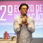 Carlinhos de Jesus colocou todos para dançar no Inova Camp
