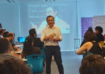 Marcelo Iniarra inicia o ciclo de palestras do Inova Camp 1